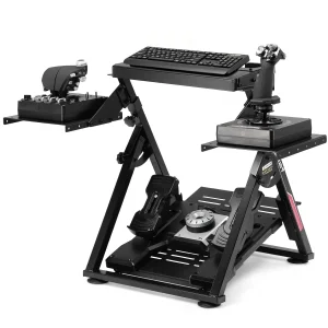 Flight & Racing Simulator Stand, Foldable Gaming Cockpit