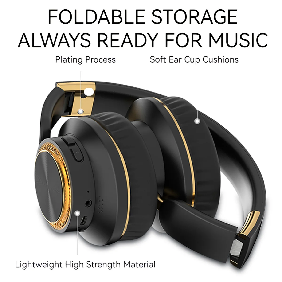 Foldable Bluetooth Headphones - Image 2