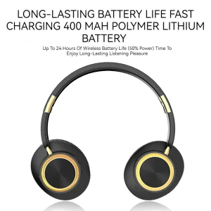Foldable Bluetooth Headphones - Thumbnail Image 4