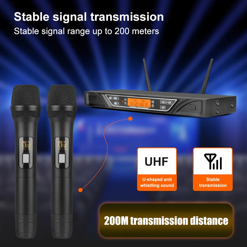 NXG Factory Direct UHF Wireless Microphone System, - Image 2