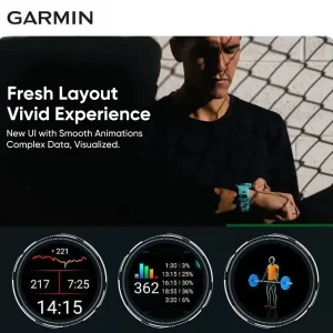 Garmin Forerunner 265 GPS 46mm Smartwatch - Thumbnail Image 6