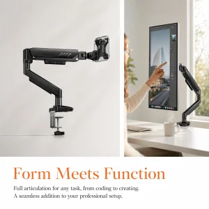 Single Monitor Arm 13-34"Adjustable Gas Spring Arm, - Thumbnail Image 2