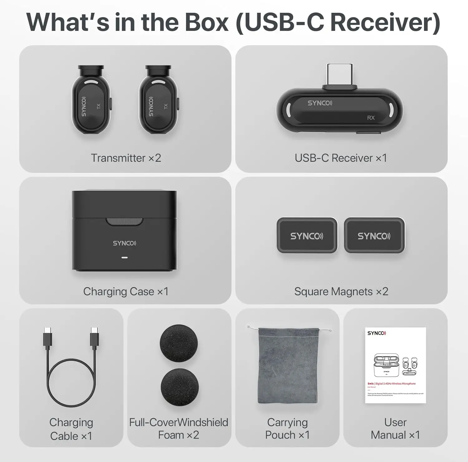 Mini Wireless Lavalier Microphone Magnetic Design - Image 2