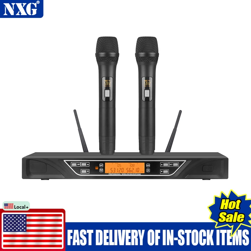 NXG Factory Direct UHF Wireless Microphone System, - Image 1