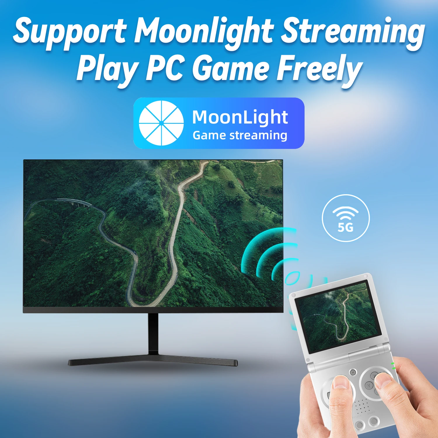 o Flip Handheld Console 3.5'' IPS Screen Linux - Image 6