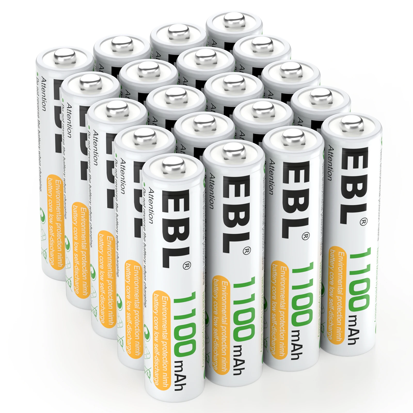 EBL AAA 1.2V Rechargeable Batteries - Image 1