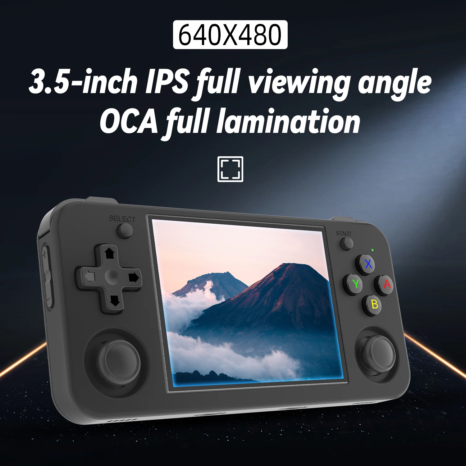 Handheld Game Console 3.5''IPS Screen HDMI Output - Image 2