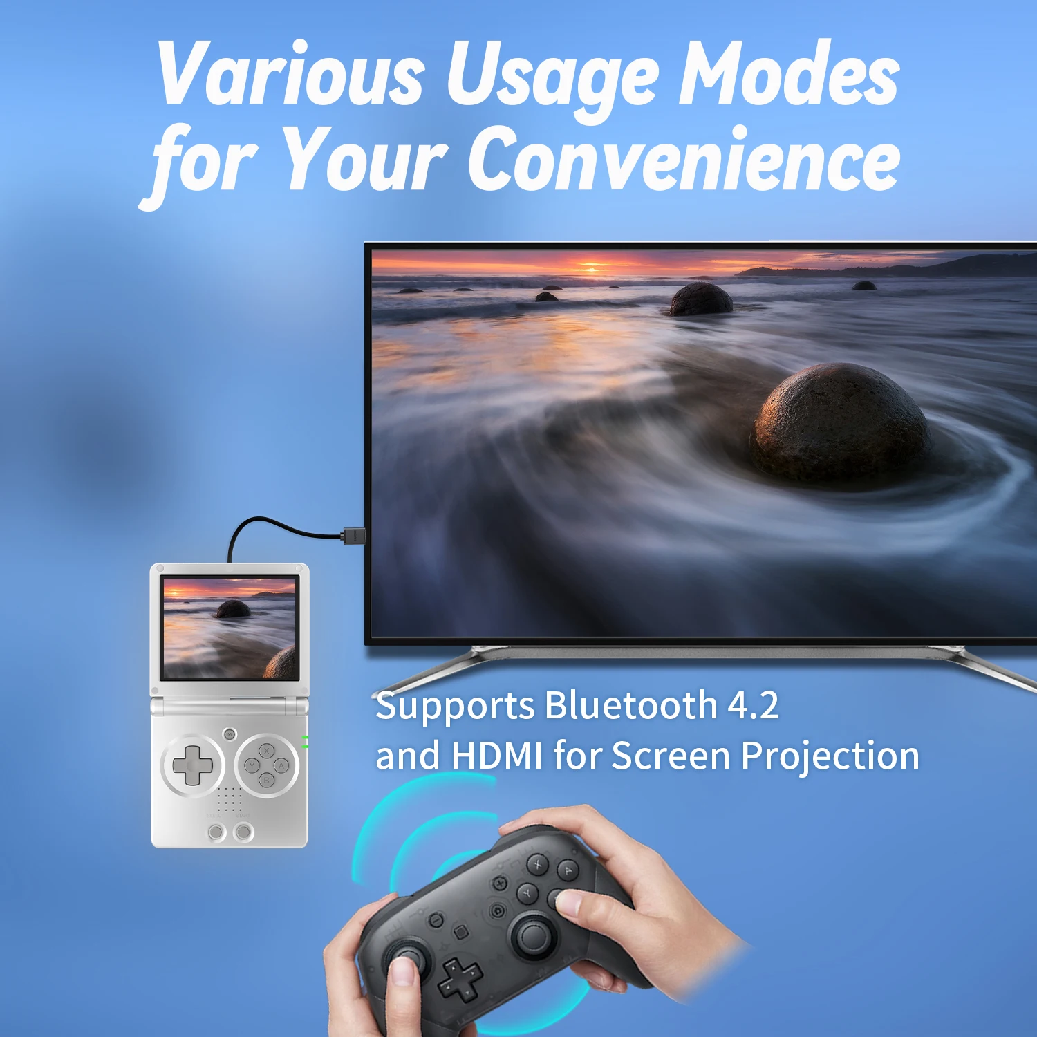 o Flip Handheld Console 3.5'' IPS Screen Linux - Image 5