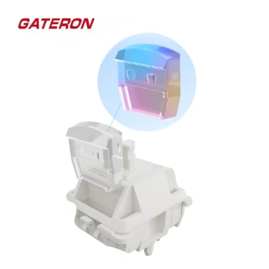 Smoothie Linear Switches, RGB LED 5 Pin White 22mm - Image 5