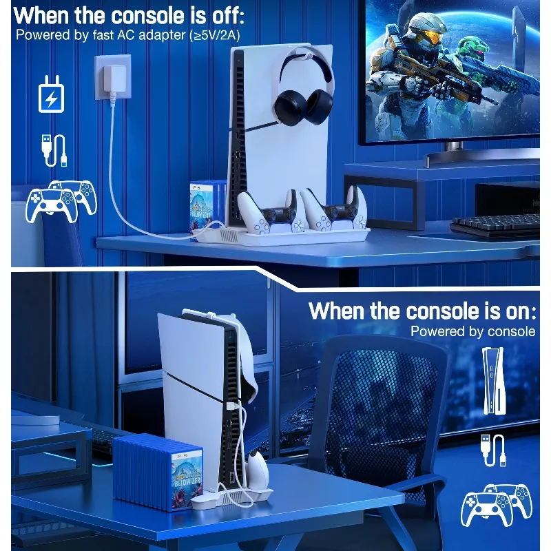 Cooling Base For Pro/PS5 Slim Stand - Image 5