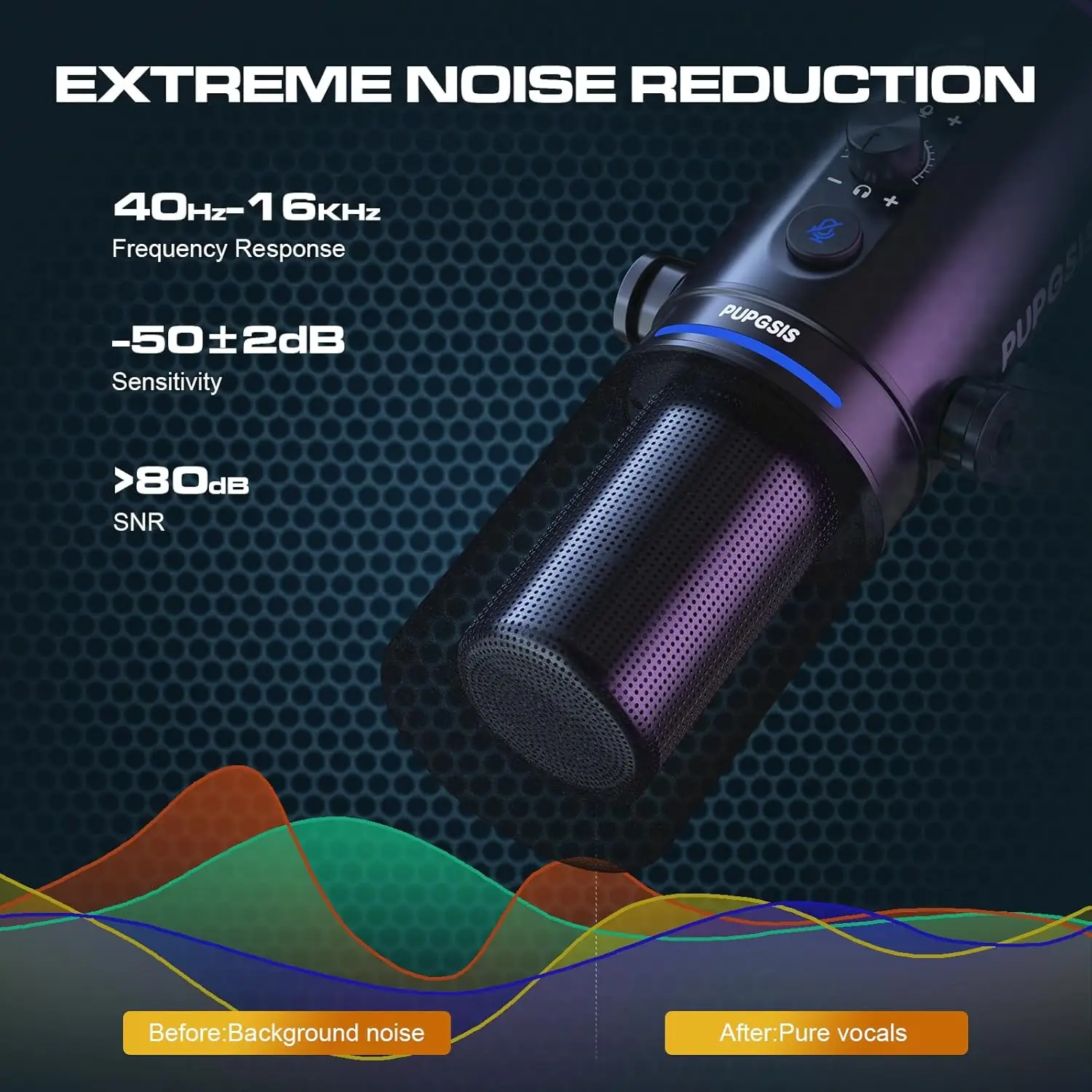 Dynamic Podcast Microphone for Studio - Image 2