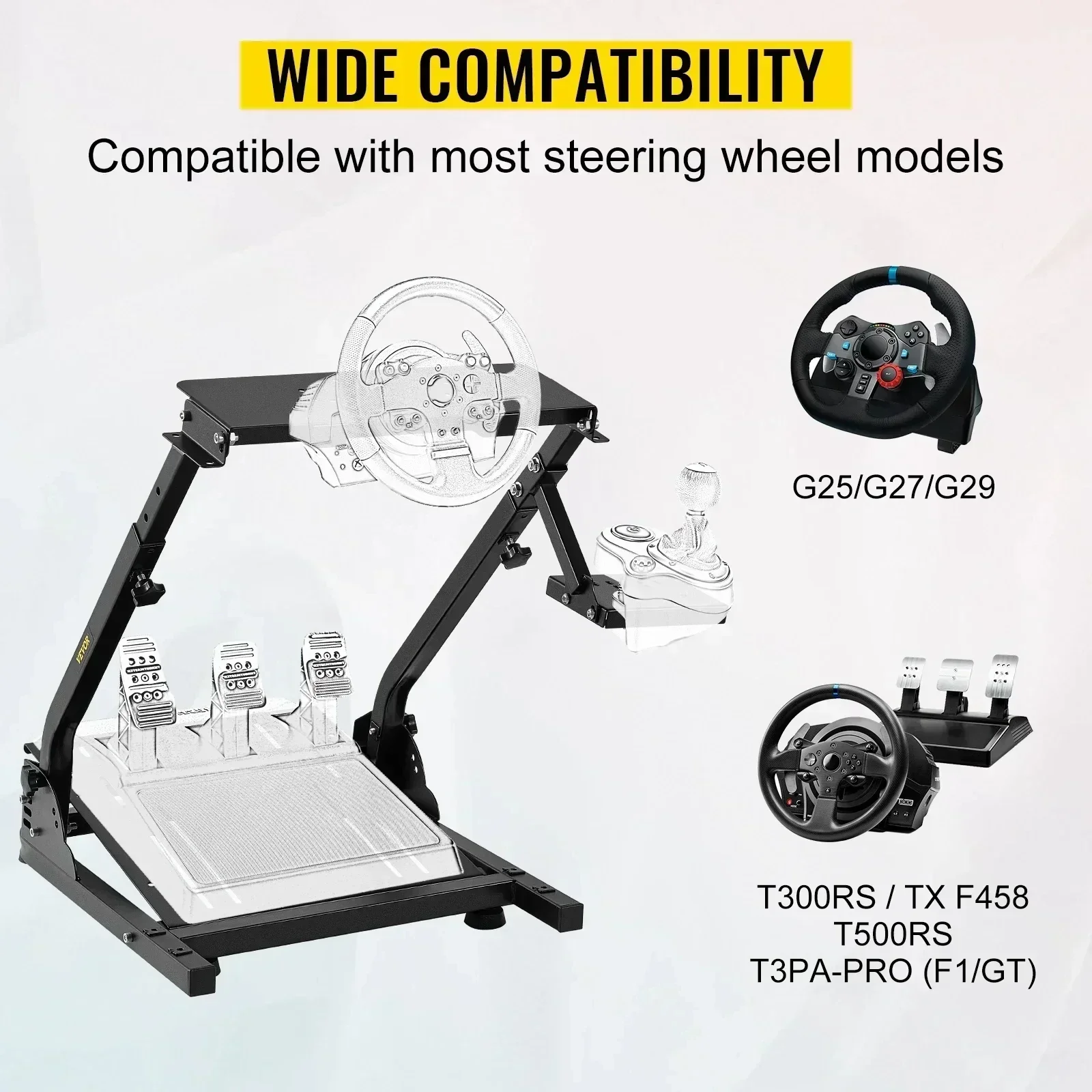 Gaming Wheel Stand for G27/G29/G920/T300R - Image 1