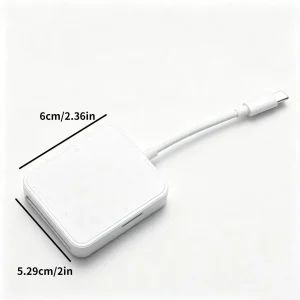 4-in-1 Memory Card Reader USB-C Smart Media - Thumbnail Image 4