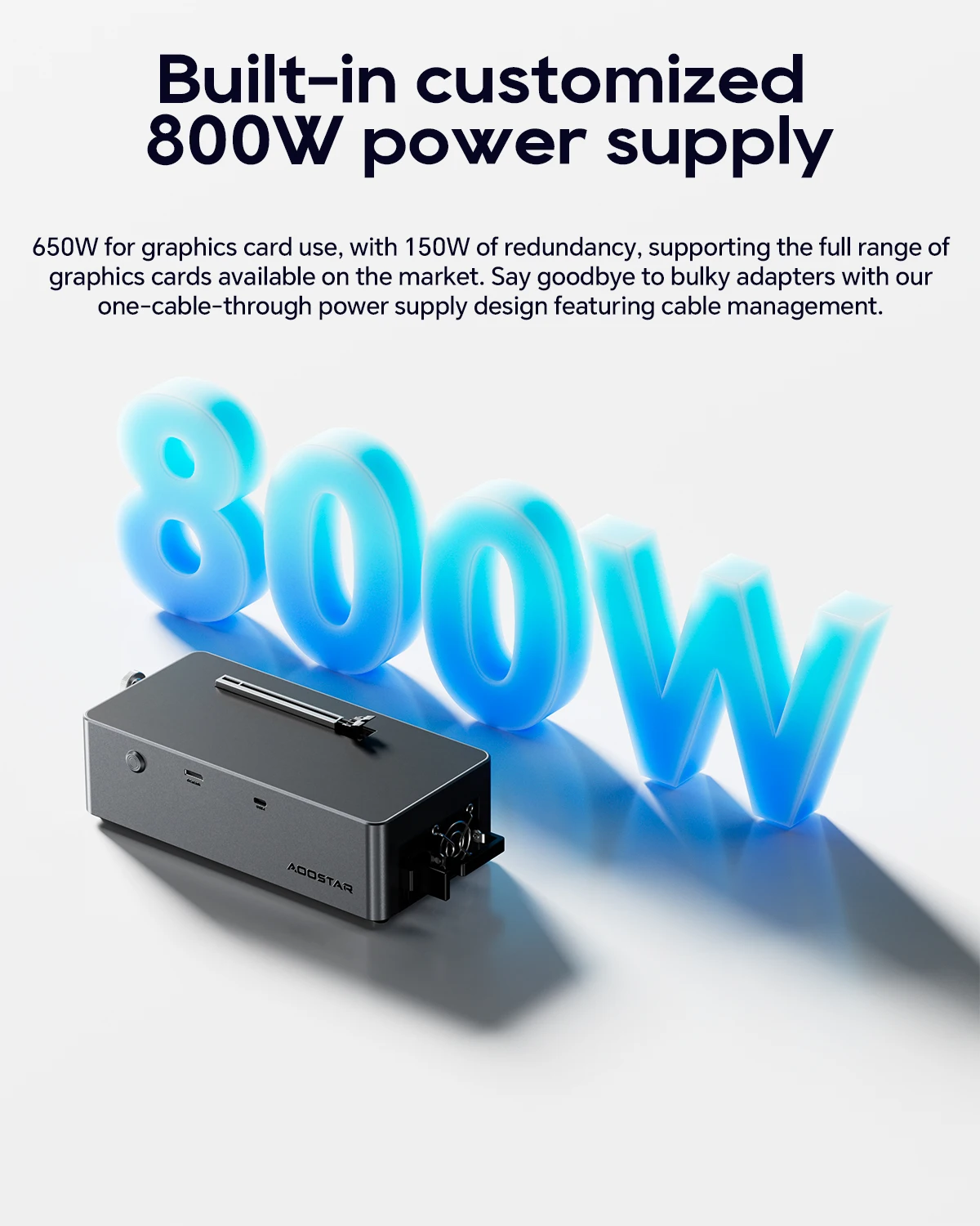 AG02 EGPU Dock & OCulink USB4 PorBuilt-in Huntkey - Image 6