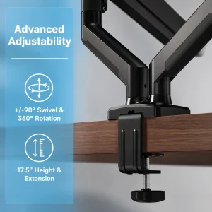 Dual Monitor Stand up to 33 Inches Screen - Thumbnail Image 3