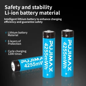 8-Cell Rechargeable Lithium Battery Charging Case - Thumbnail Image 4