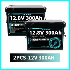 1-2PCS 12V 300AH 320Ah Lifepo4 Battery Pack - Thumbnail Image 4