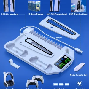 Cooling Base For Pro/PS5 Slim Stand - Thumbnail Image 6