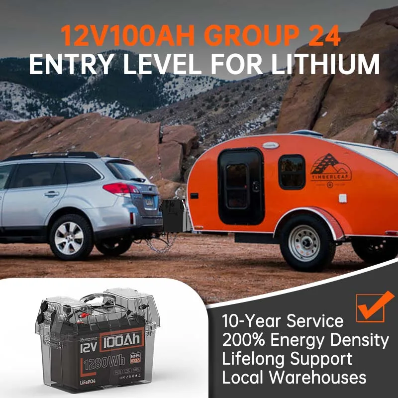 12V 100Ah Built-in 100A BMS Lithium Iron Phosphate - Image 5