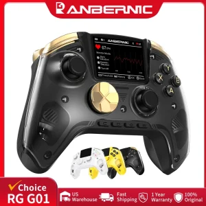 Retro Games Controller 2.5D IPS Hall Rocker Bluetooth