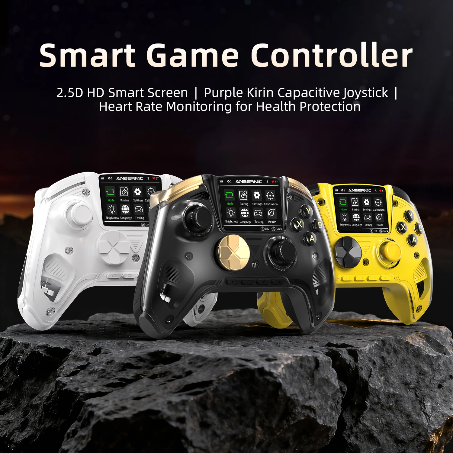 Retro Games Controller 2.5D IPS Hall Rocker Bluetooth - Image 2