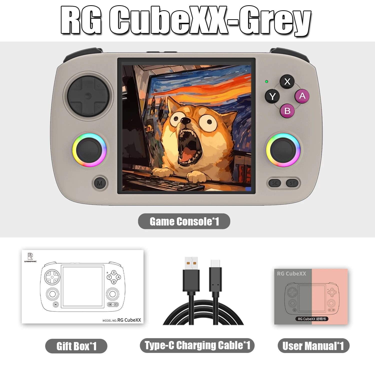 CubeXX Retro Handheld Game Console - Image 5