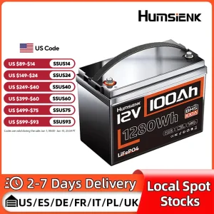 12V 100Ah Built-in 100A BMS Lithium Iron Phosphate