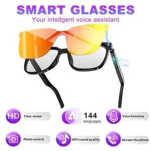AI smart glasses with built-in translation