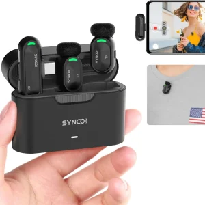 Mini Wireless Lavalier Microphone Magnetic Design - Thumbnail Image 6