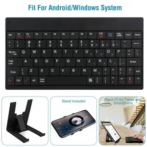 80 Keys Wired Keyboard Mini