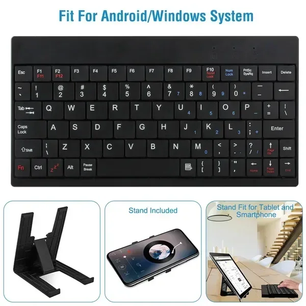 80 Keys Wired Keyboard Mini - Image 1