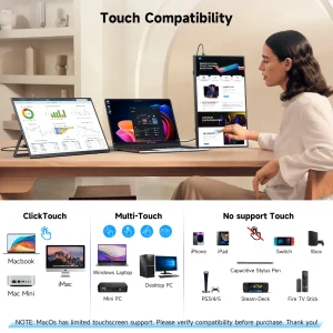 15.6" Touch Screen Portable Monitor - Thumbnail Image 5