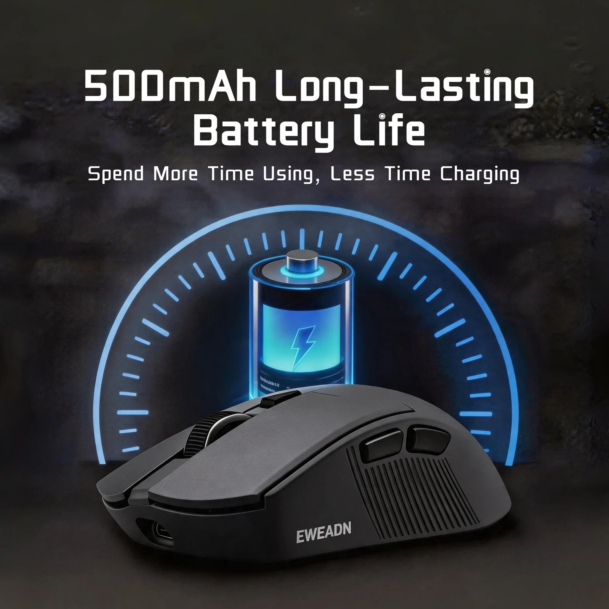 Wireless Mouse Bluetooth 2.4G Dual Mode 12800 DPI - Image 4