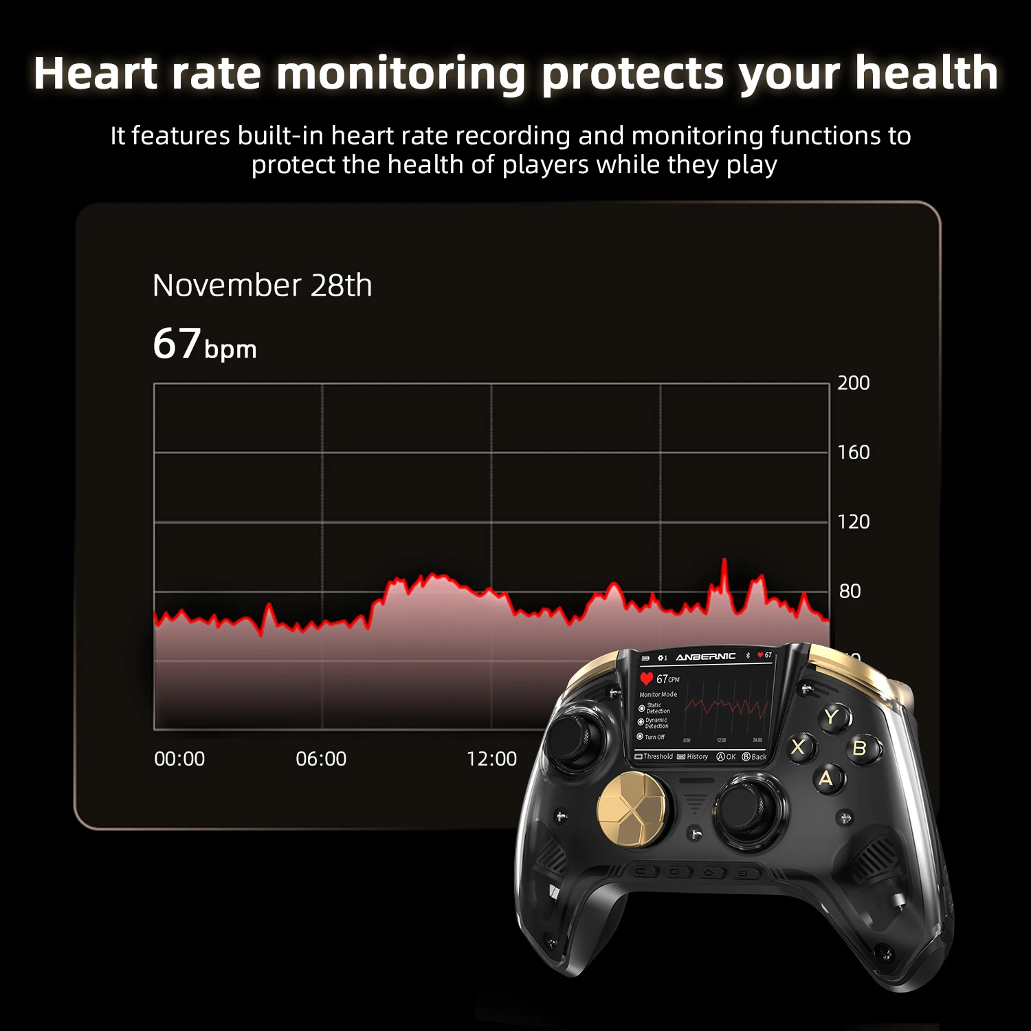 Retro Games Controller 2.5D IPS Hall Rocker Bluetooth - Image 8