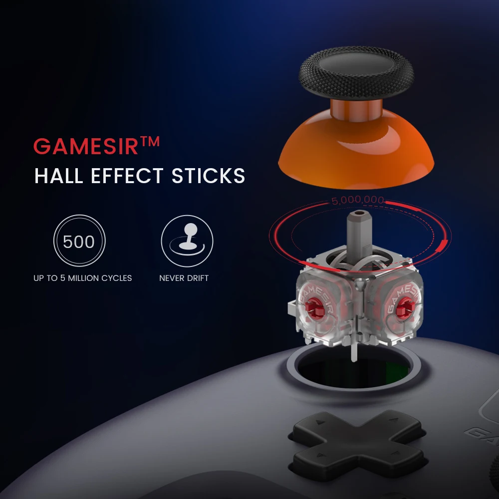 Switch Gaming Controller Hall Effect Gamepad - Image 5