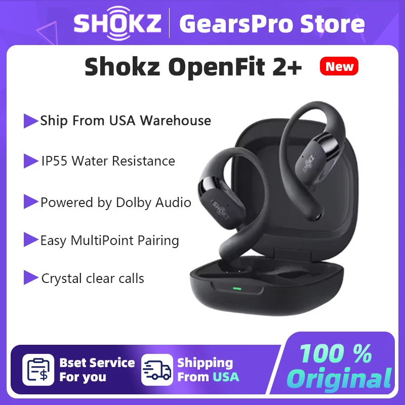 OpenFit 2+ T921 Free Ear Headphones - Image 1