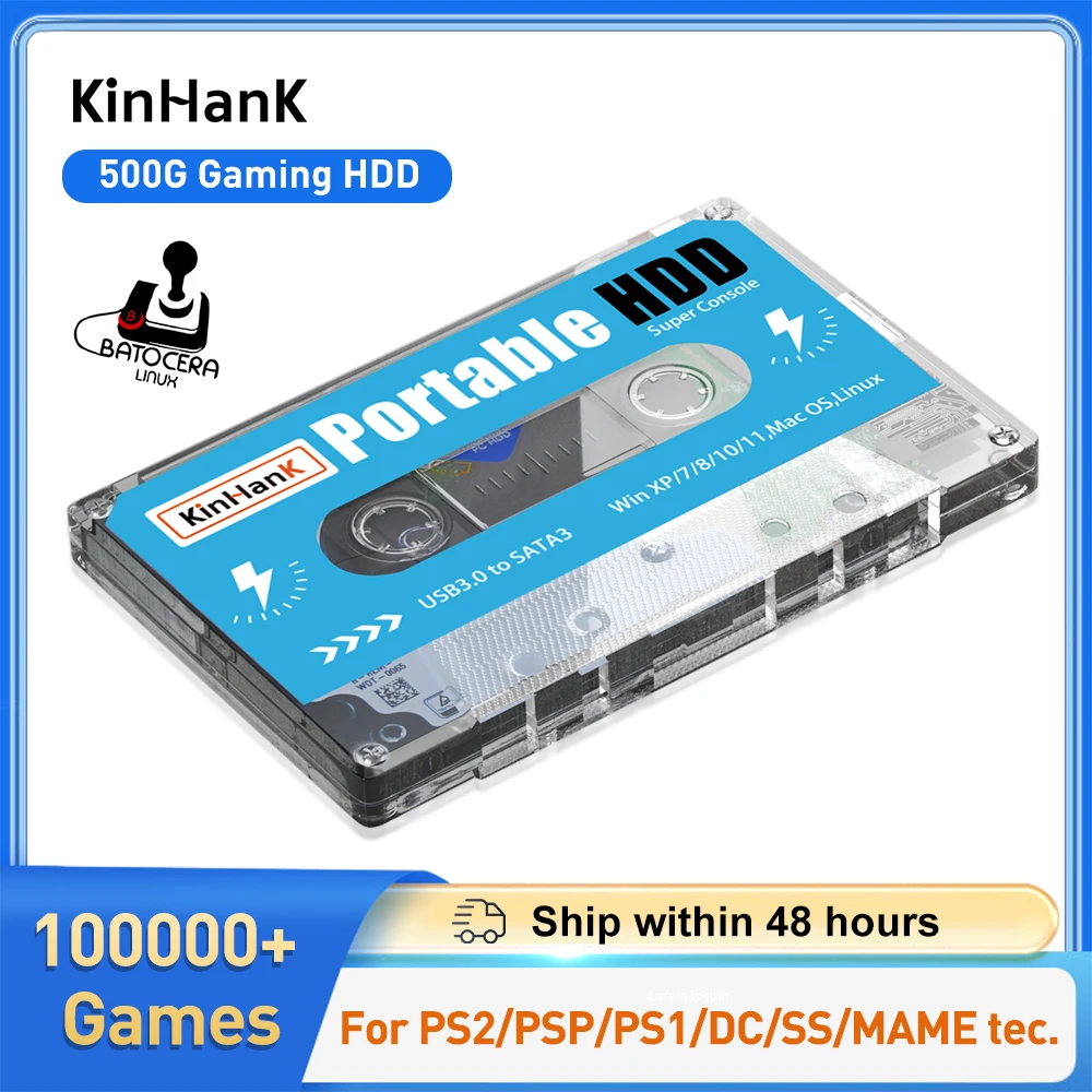 500G Gaming HDD Super Console 100000 - Image 1