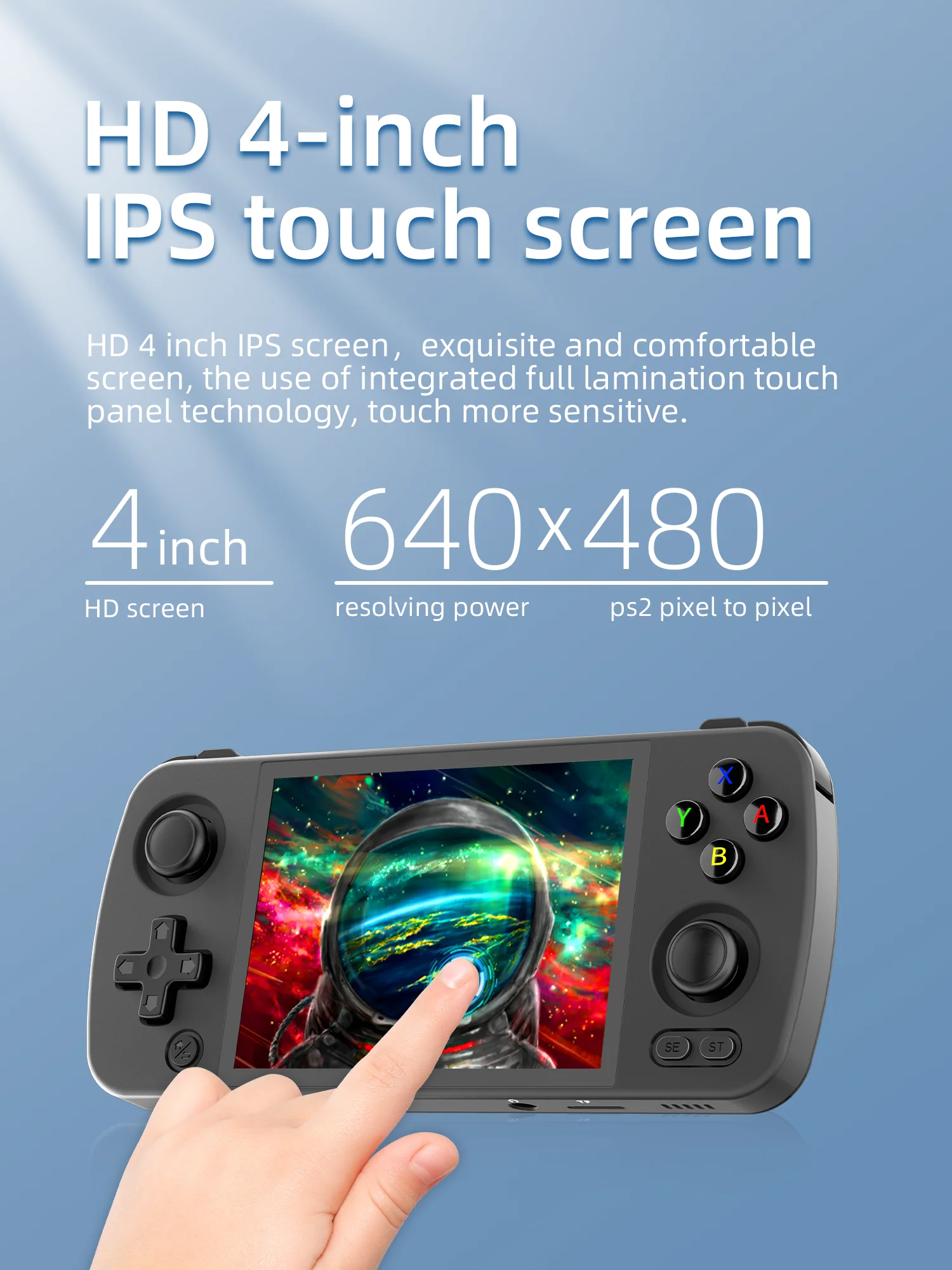 RG405M Metal Handheld Game Console Android 12 System - Image 3