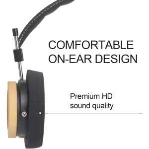 WTD-3 Open Back HiFi Headphones Maple Wooden - Thumbnail Image 4