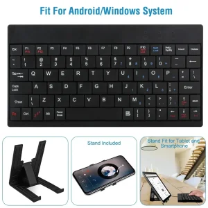 80 Keys Wired Keyboard Mini - Thumbnail Image 5