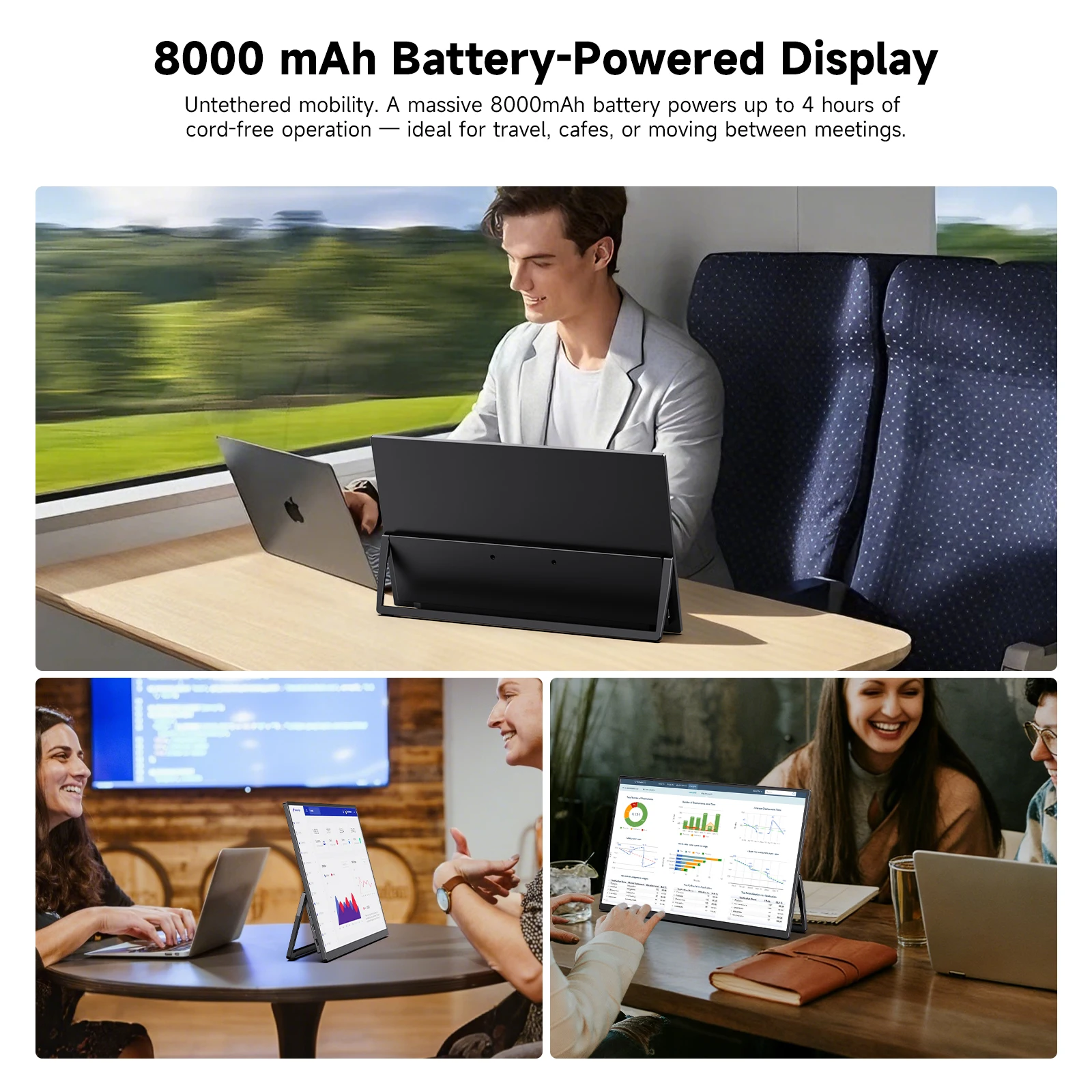 15.6" Touch Screen Portable Monitor - Image 6