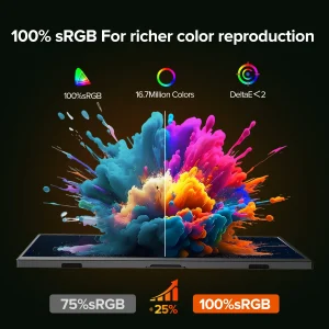 15.6'' 60Hz Portable Monitor 16:9 IPS Screen - Thumbnail Image 6