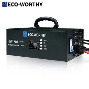 48V 60A Lithium Battery Charger, Adjustable Voltage