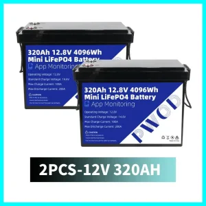 1-2PCS 12V 300AH 320Ah Lifepo4 Battery Pack - Thumbnail Image 6