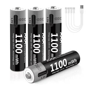 1.5V 1100mWh AAA Rechargeable Battery