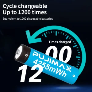 8-Cell Rechargeable Lithium Battery Charging Case - Thumbnail Image 5