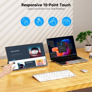 15.6" Touch Screen Portable Monitor - Thumbnail Image 4