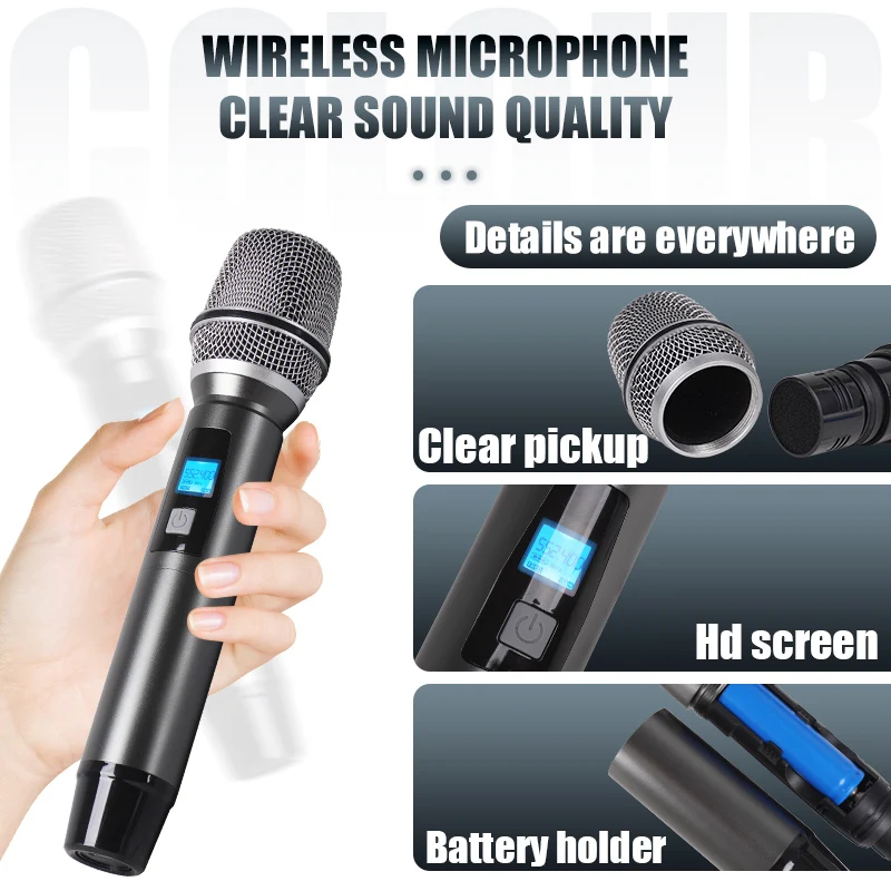 NXG  Wireless Microphone System, 4‑Channel - Image 3