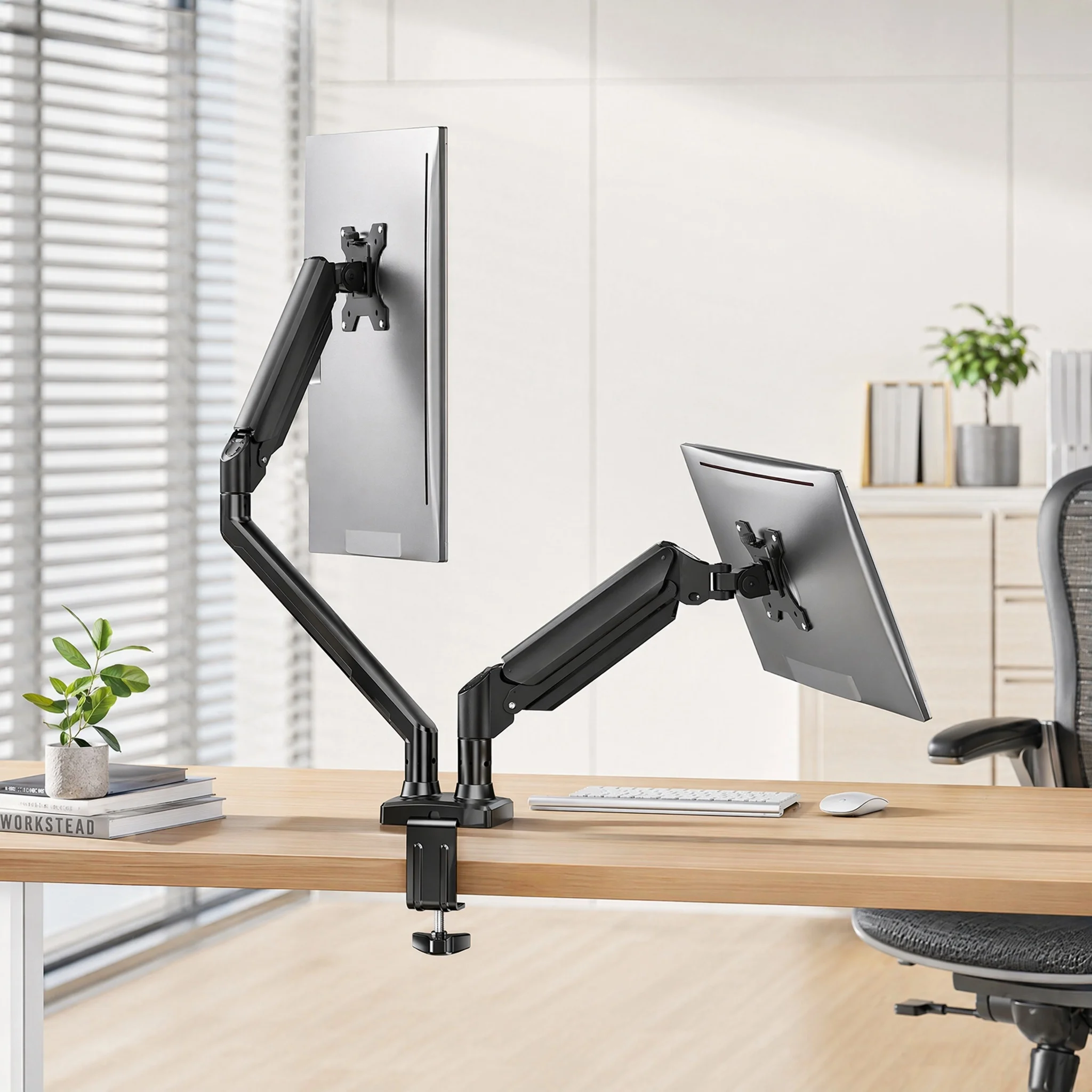 Dual Monitor Stand up to 33 Inches Screen - Image 1
