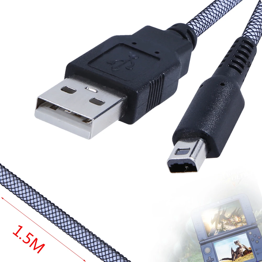 2 in 1 Sync Data Charging USB Power Cable Wire Charger - Image 2